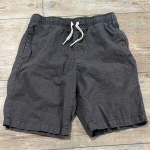 Old Navy Gray Relaxed-Fit Elastic Waist Shorts Size L 10/12